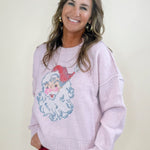 Santa Baby Pink Sweater - Jessi Jayne Boutique