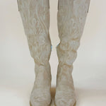 Miim Giada Beige Western Knee - High Boot - Jessi Jayne Boutique