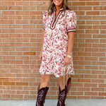 Miim Nia Maroon Embroidered Western Boot - Jessi Jayne Boutique