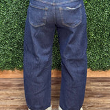 Risen Ribbed Textured Ease Barrel Jeans - Jessi Jayne Boutique