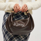Carrie Gold Handle Crossbody Bag - Jessi Jayne Boutique