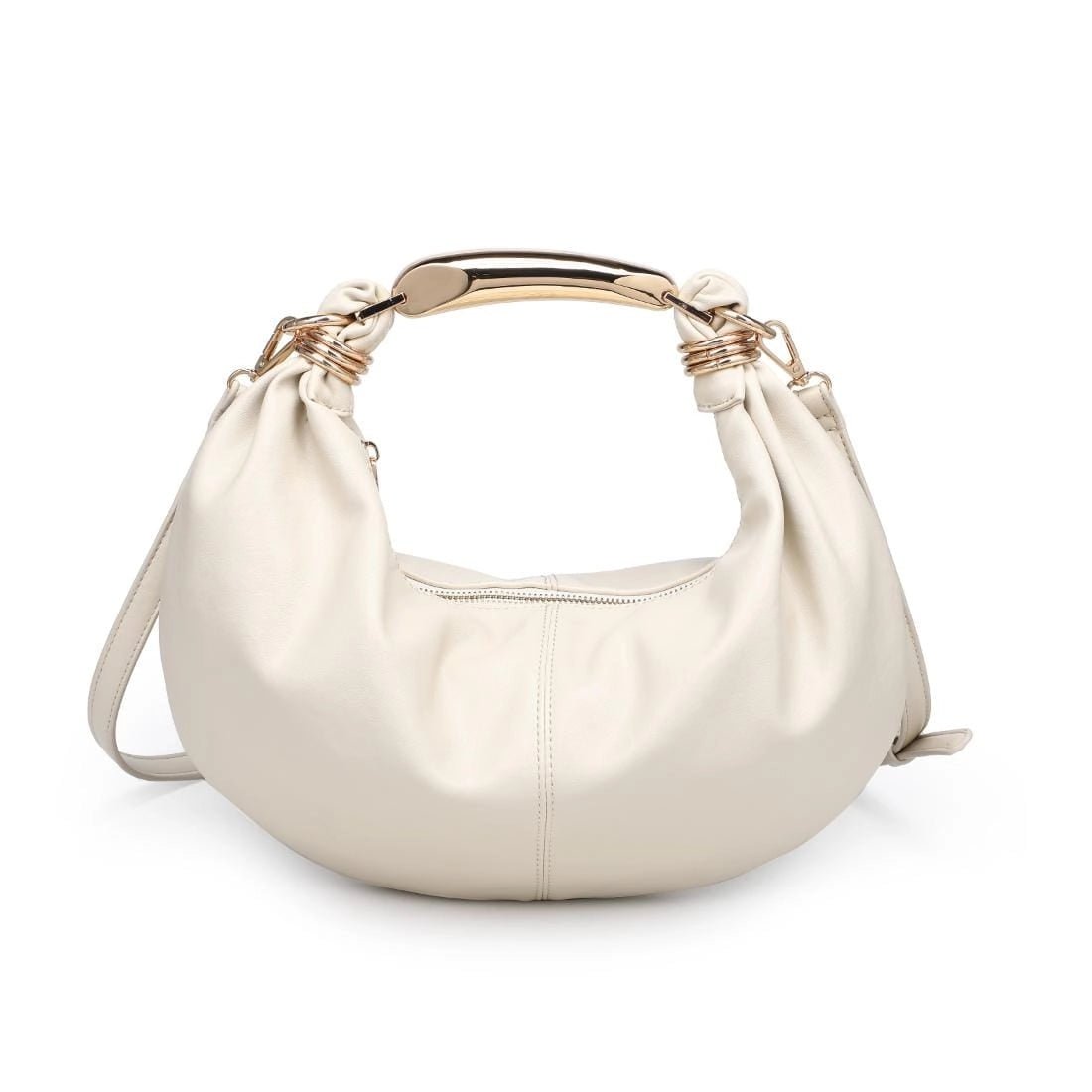 Carrie Gold Handle Crossbody Bag - Jessi Jayne Boutique