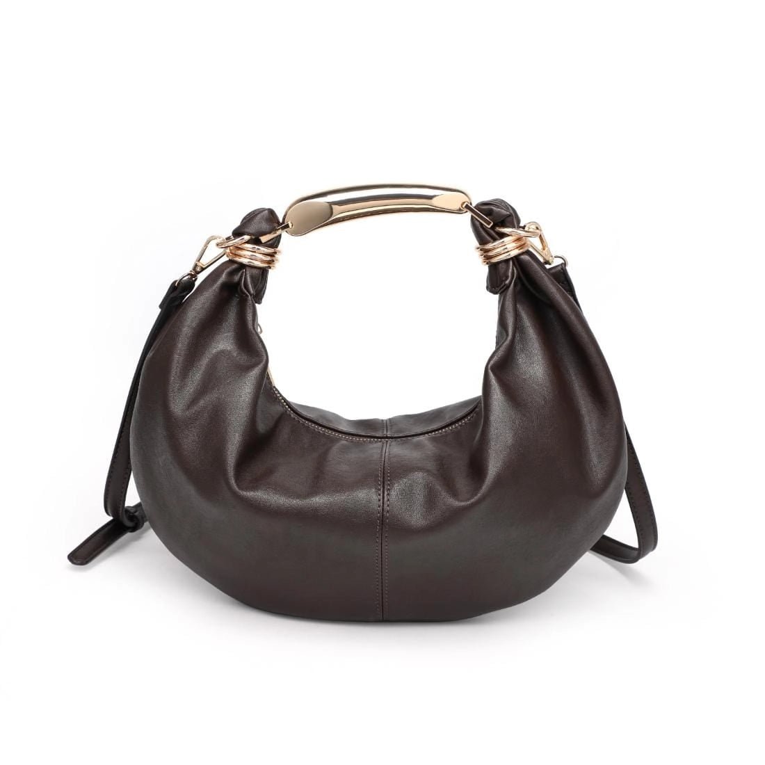 Carrie Gold Handle Crossbody Bag - Jessi Jayne Boutique