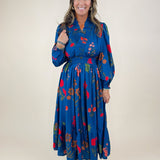 Elora Bloom Navy Maxi Dress - Jessi Jayne Boutique