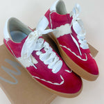 Miim Dixie Red Lace - Up Sneaker - Jessi Jayne Boutique