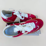 Miim Dixie Red Lace - Up Sneaker - Jessi Jayne Boutique