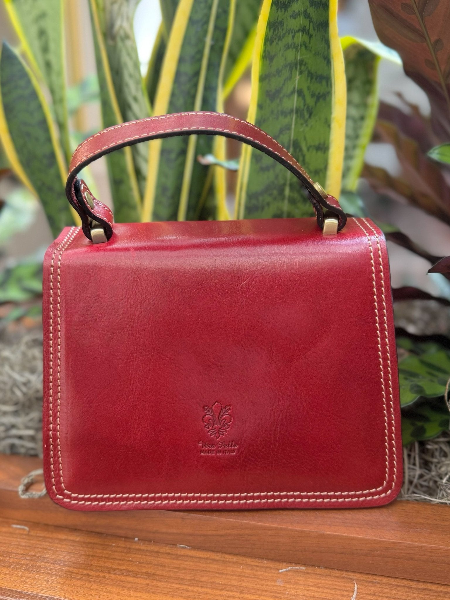 Mirabelita Red Mini Handbag and Crossbody - Jessi Jayne Boutique