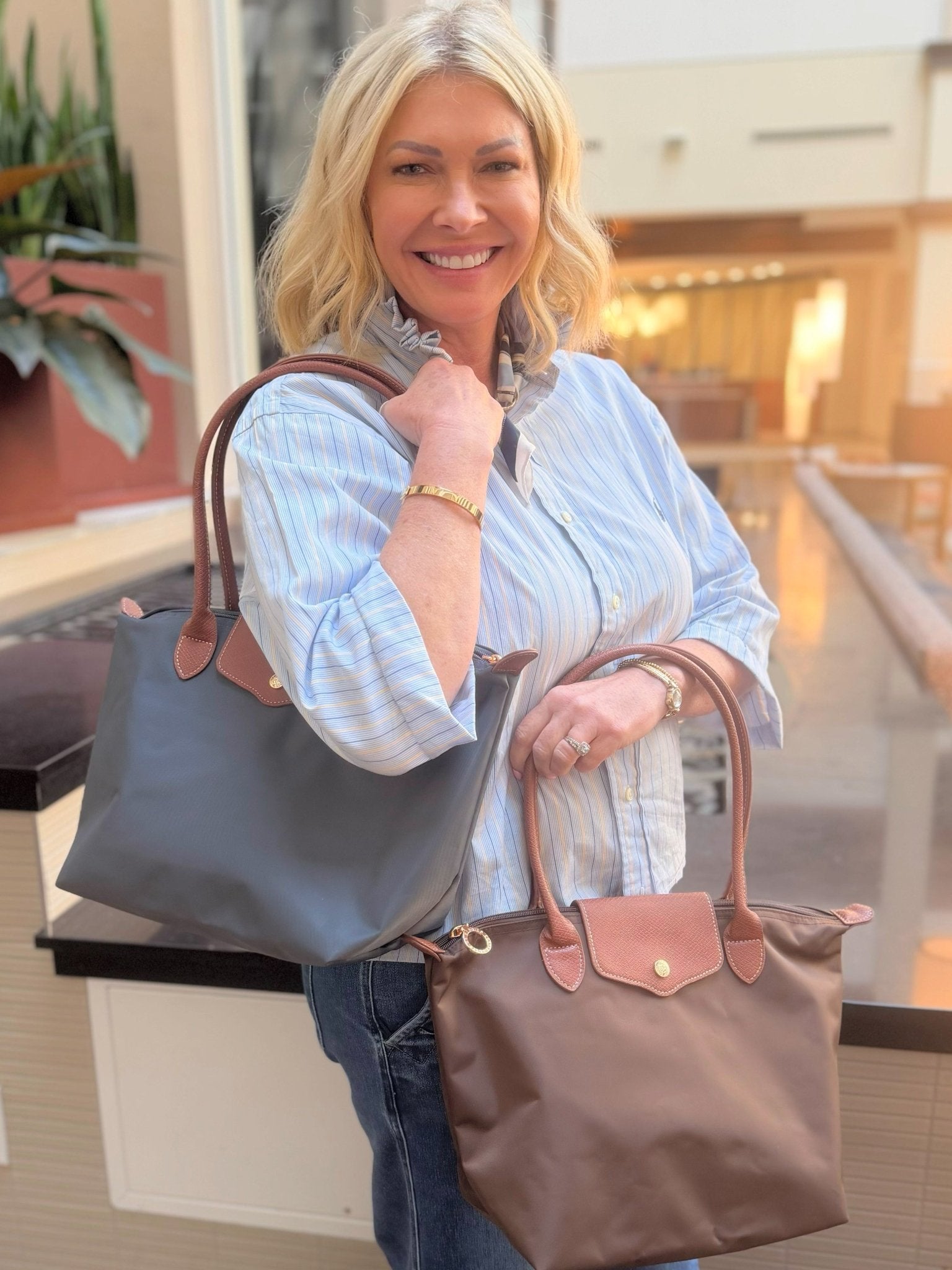 Hila 16” Nylon Tote Bag - Jessi Jayne Boutique