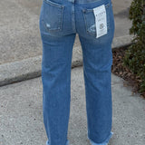 Risen Fray It Forward Crop Jeans - Jessi Jayne Boutique
