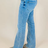 Judy Blue Light Mid Rise Bootcut Jeans 31" Inseam - Jessi Jayne Boutique