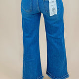 Risen Breezy Edge Cropped Wide Leg Jeans - Jessi Jayne Boutique
