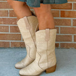 Mia Jenah Natural Western Boot - Jessi Jayne Boutique