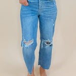 Judy Blue Everyday Edge Crop High Waist Wide Leg Jeans - Jessi Jayne Boutique