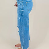 Judy Blue Everyday Edge Crop High Waist Wide Leg Jeans - Jessi Jayne Boutique
