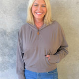 Birdie Quarter Zip Pullover - Jessi Jayne Boutique
