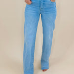 Risen On Point Straight Leg Jeans - Jessi Jayne Boutique