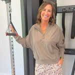 Birdie Quarter Zip Pullover - Jessi Jayne Boutique
