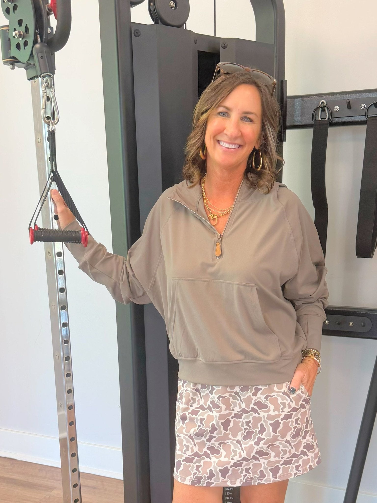 Birdie Quarter Zip Pullover - Jessi Jayne Boutique