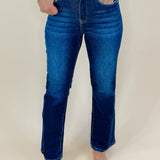 Risen As Always High Rise Cropped Straight Leg Jeans - Jessi Jayne Boutique