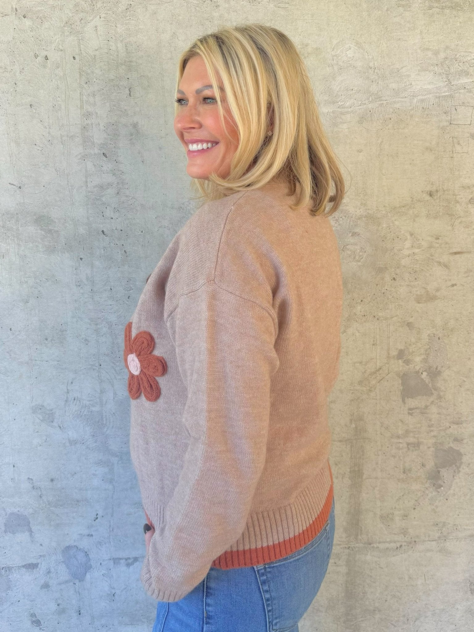 Wildflower Bloom Cropped Cardigan - Jessi Jayne Boutique