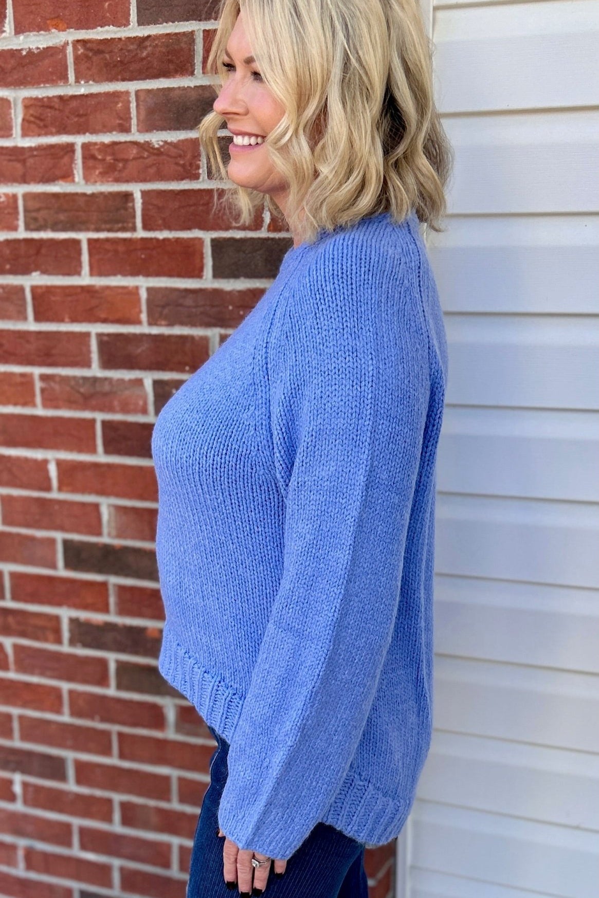 Periwinkle Dream Sweater - Jessi Jayne Boutique