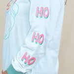 Santa’s Wink Long Sleeve Top - Jessi Jayne Boutique
