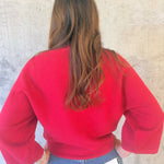 Ruby Ribbed Dolman Top - Jessi Jayne Boutique