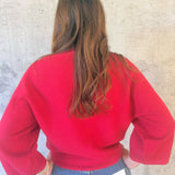 Ruby Ribbed Dolman Top - Jessi Jayne Boutique