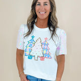 Sparkle & Shine Sequin Sleeve Top - Jessi Jayne Boutique