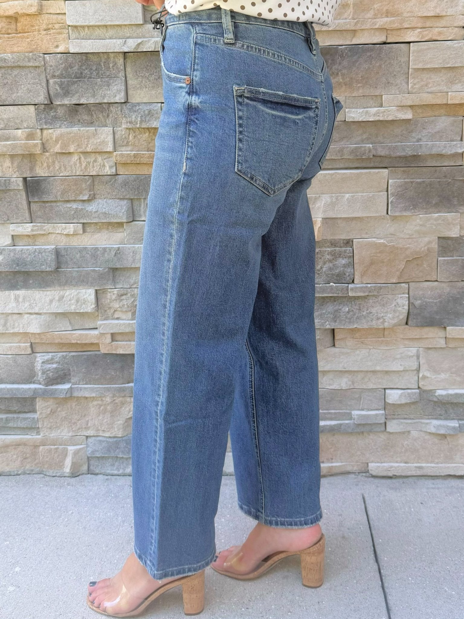 Mica Hometown High-Rise Straight Ankle Jean - Jessi Jayne Boutique