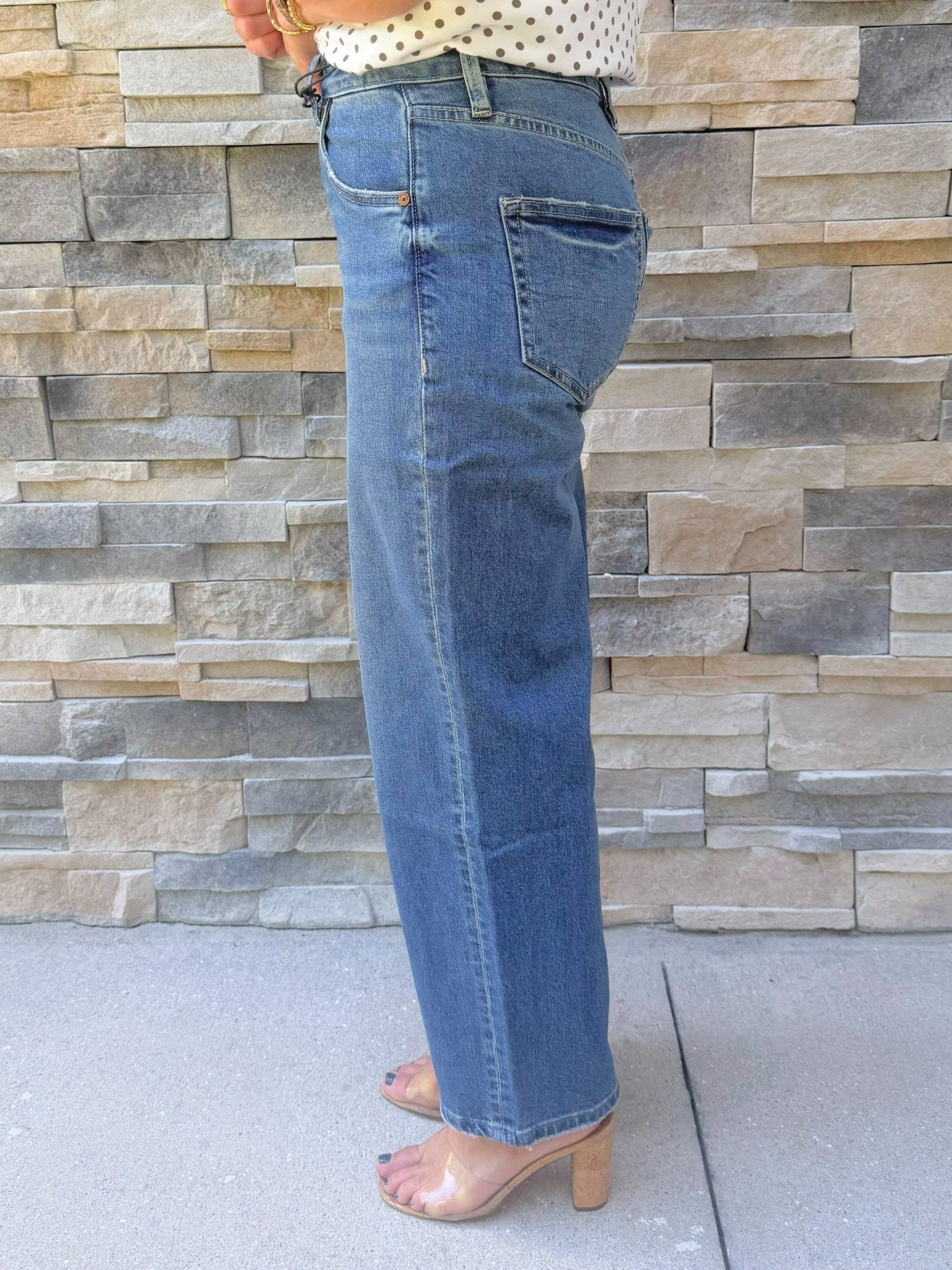 Mica Hometown High-Rise Straight Ankle Jean - Jessi Jayne Boutique