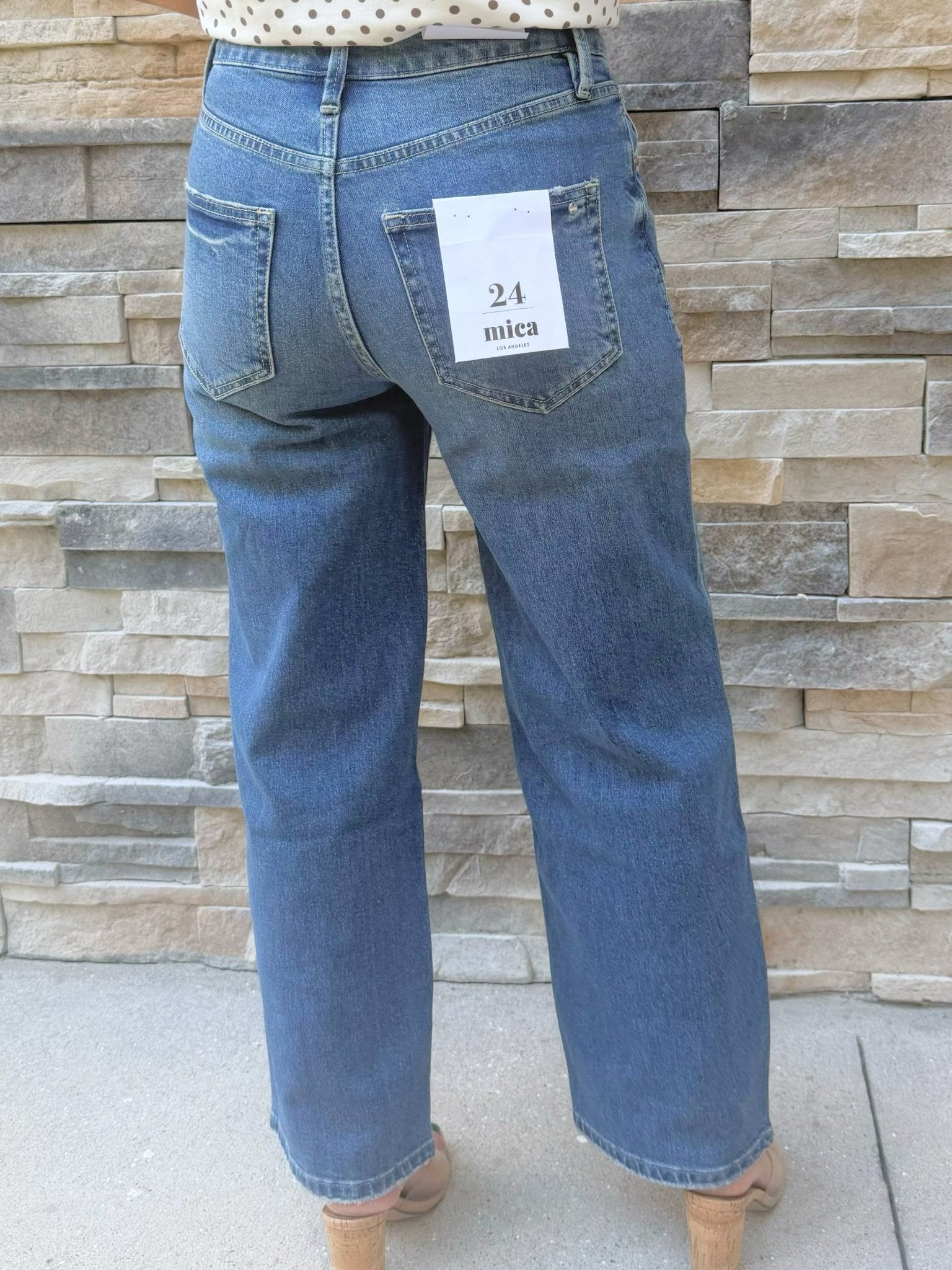 Mica Hometown High-Rise Straight Ankle Jean - Jessi Jayne Boutique