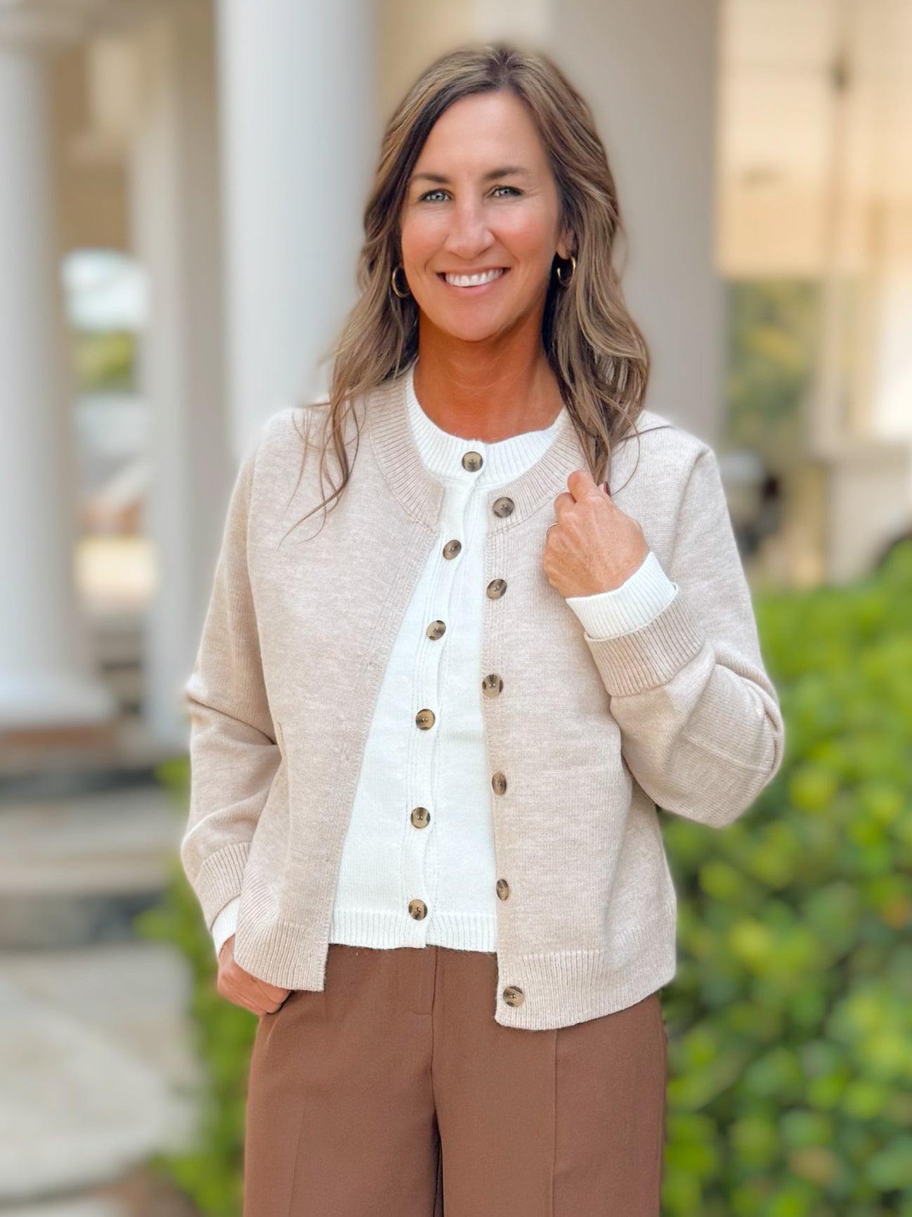 Latte Layers Cardigan Sweater - Jessi Jayne Boutique