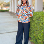 The Maren Floral Blousr - Jessi Jayne Boutique