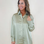 Savannah Satin Lapel Shirt - Jessi Jayne Boutique