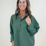 Mara Textured Button Down Shirt - Jessi Jayne Boutique