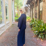 Navy Serenity Pant Set - Jessi Jayne Boutique
