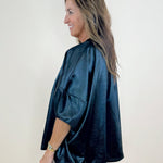 Selene Croc - Texture Zip Top - Jessi Jayne Boutique