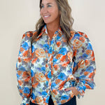 The Maren Floral Blousr - Jessi Jayne Boutique