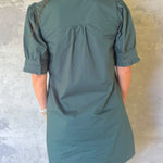 Evergreen Ruffle Mini Dress - Jessi Jayne Boutique