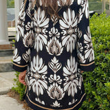 Golden Era Baroque Mini Dress - Jessi Jayne Boutique