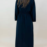 Midnight Grace Side - Slit Midi Dress - Jessi Jayne Boutique