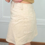 Beige Breeze Suede-Look Shorts - Jessi Jayne Boutique