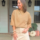 Beige Breeze Suede-Look Shorts - Jessi Jayne Boutique