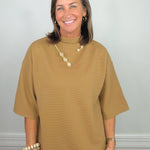 Cozy Muse Mock Turtleneck Pullover - Jessi Jayne Boutique