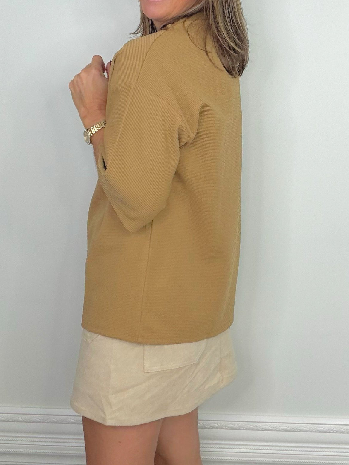 Cozy Muse Mock Turtleneck Pullover - Jessi Jayne Boutique