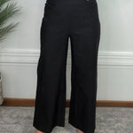 Magnolia Drive Black Wide Leg Pants. - Jessi Jayne Boutique