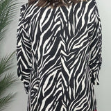 Wild Instinct Zebra Blazer - Jessi Jayne Boutique