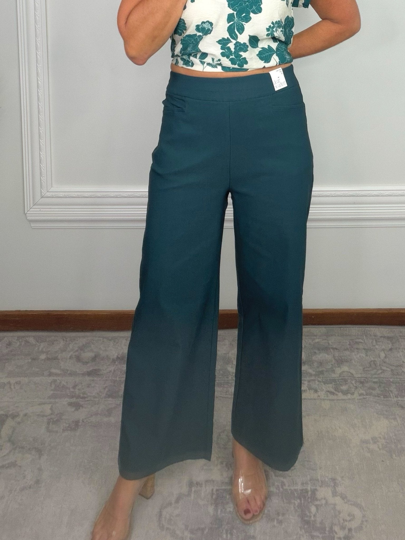 Emerald Avenue Wide Leg Pants - Jessi Jayne Boutique