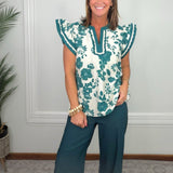 Emerald Avenue Wide Leg Pants - Jessi Jayne Boutique